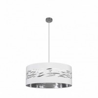 Distribuidor - Lâmpadas Diversas | Colgantes Moderno | COLGANTE NIEBLA 1XE27 CROMO/BLANCO-PLATA REGX50X50 CM Ref: 157795074